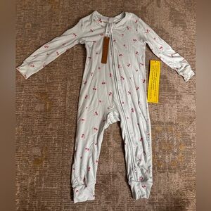 Skims Cherry Print Kids One Piece